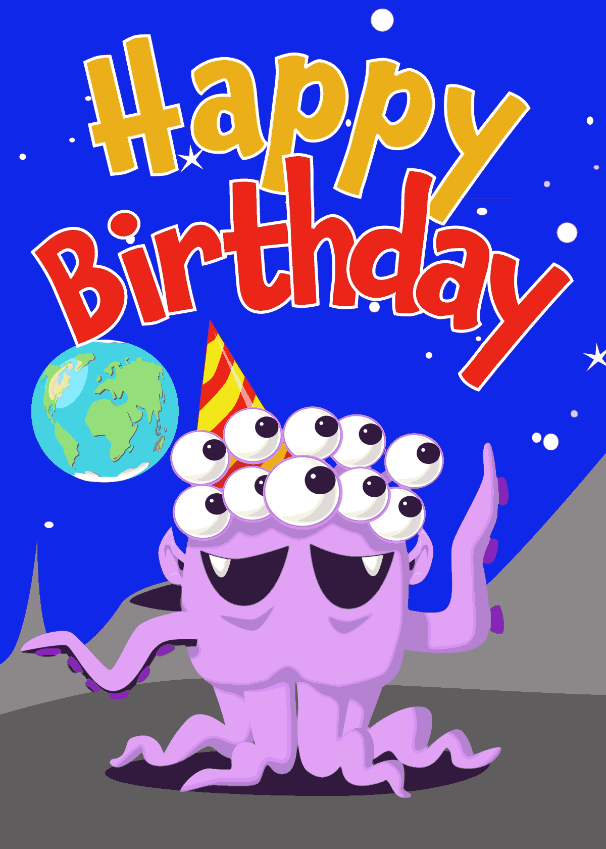 Alien Birthday Cake Delivery