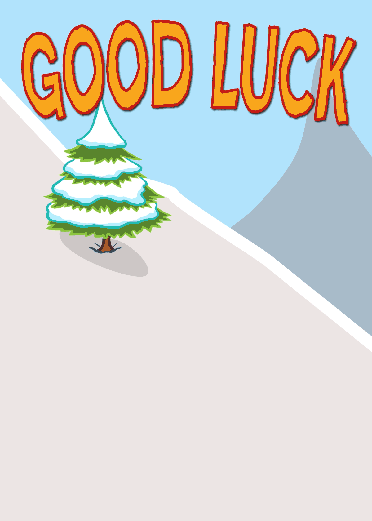 Good Luck Cow Ski Lift