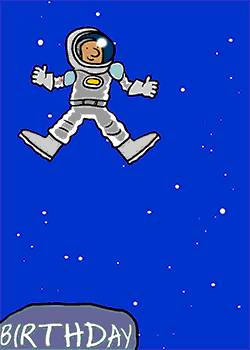 Astronaut Birthday
