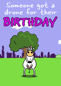 Birthday Drone