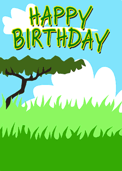 Cat and Meerkat Birthday