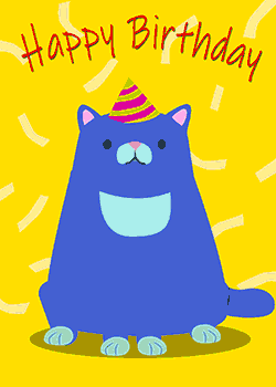 Cat Birthday Smoochies