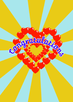 Congratulations Hearts