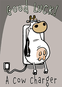 Cow Charger New Job