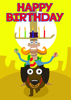 Cowboy Sausage Dog Birthday