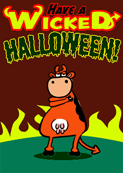 Devil Cow Breakdancing