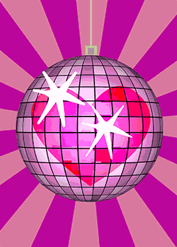 Disco ball Love