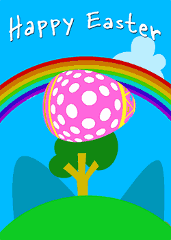 Easter Egg Fly by