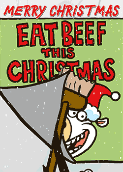 Eat BEEF at Christmas