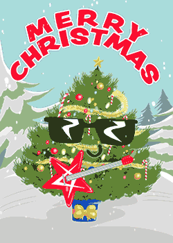 Guitar Christmas Tree