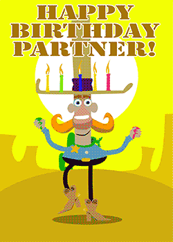 Happy Birthday Partner! Yeehaa!