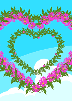 Heart Flowers