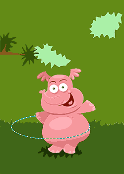 Jungle Elephant Birthday 1