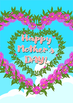 Love heart Mothers Day