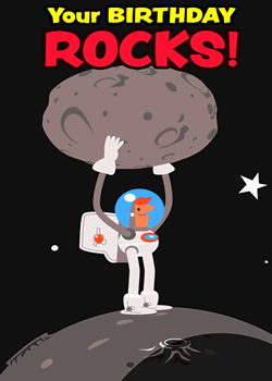 Birthday Moon Rocks!