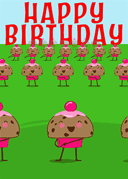 Muffin Birthday Disco Dance Troup
