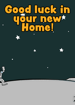 New Home over the Moon