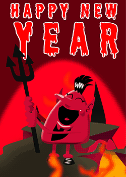 New Year Devil
