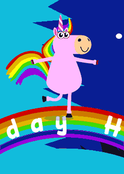 Rainbow Run Unicorn Birthday