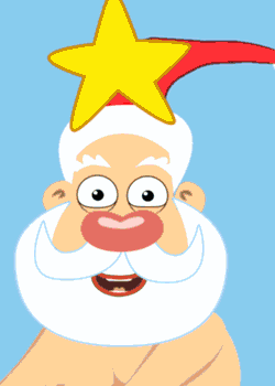 Santa Skiing