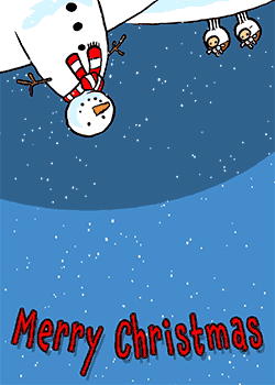 Snow Globe Christmas Cows