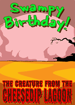 Swampy Birthday