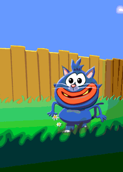 Trippy Cat Birthday.