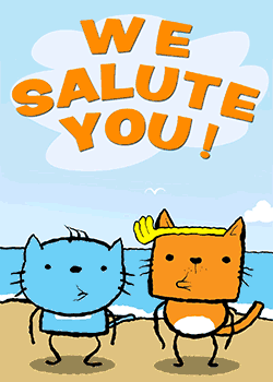 We Salute you Dad!