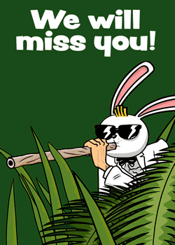 We will miss you...no really!