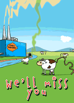 We will miss you Fish Food