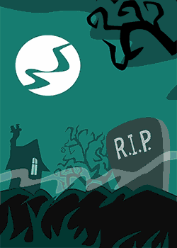 Zombie Birthday Cake