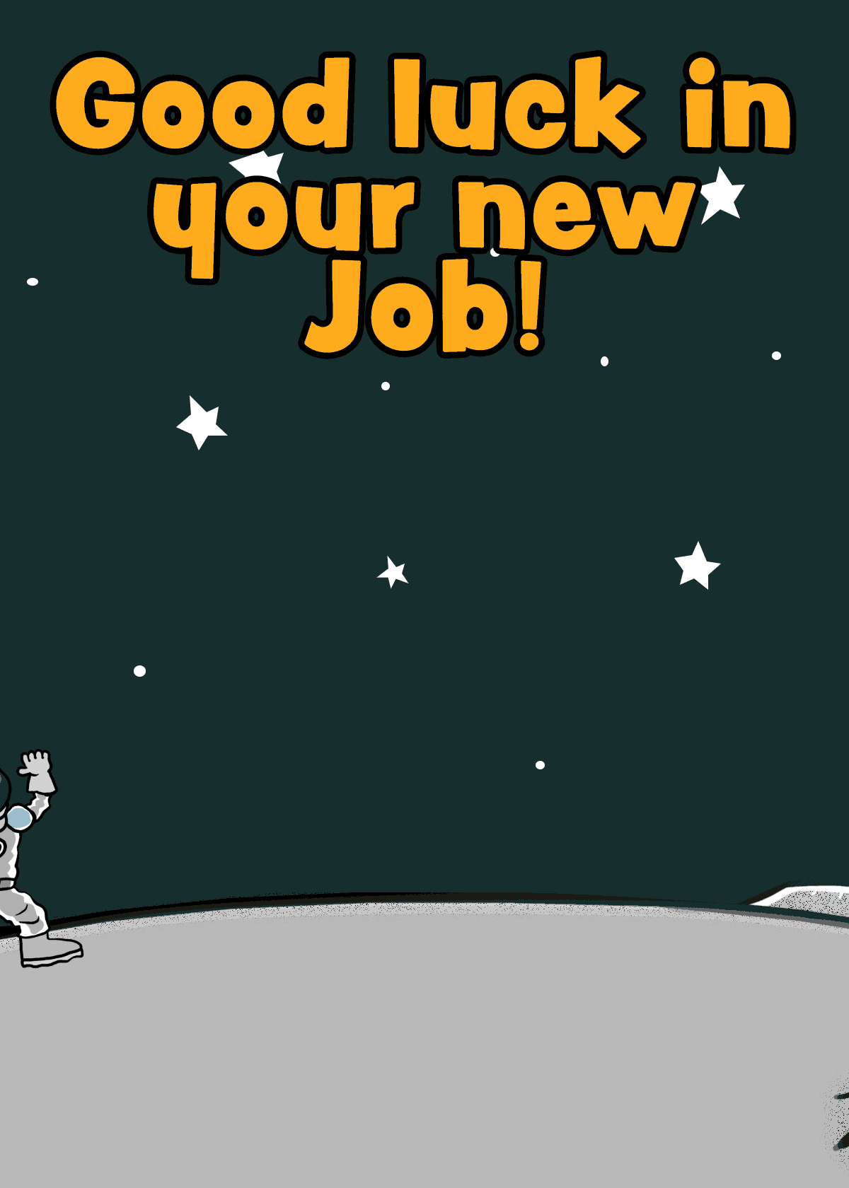 Spaceman new job!